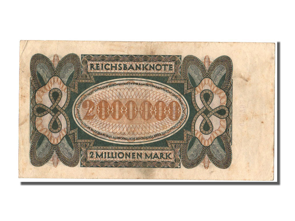 Banknote, Germany, 2 Millionen Mark, 1923, 1923-05-01, AU(55-58)