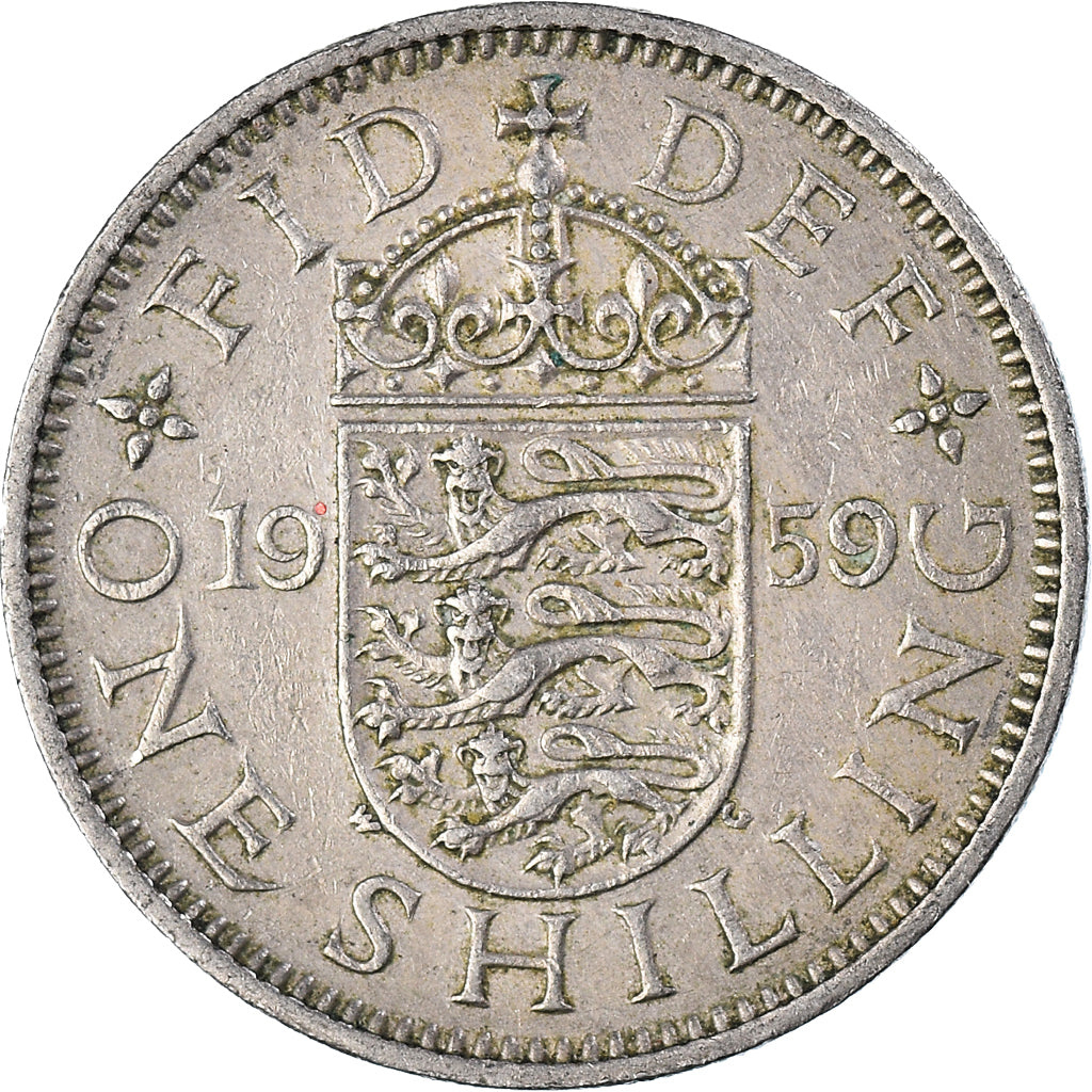 Moeda, Grã-Bretanha, Shilling, 1959
