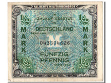 Germany, 1/2 Mark, 1944, KM #191a, AU(55-58)