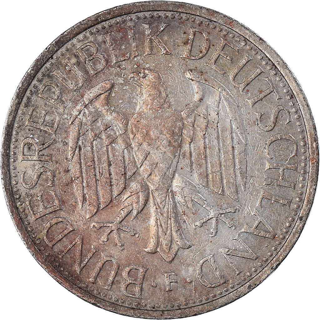 Moeda, ALEMANHA - REPÚBLICA FEDERAL, Mark, 1983