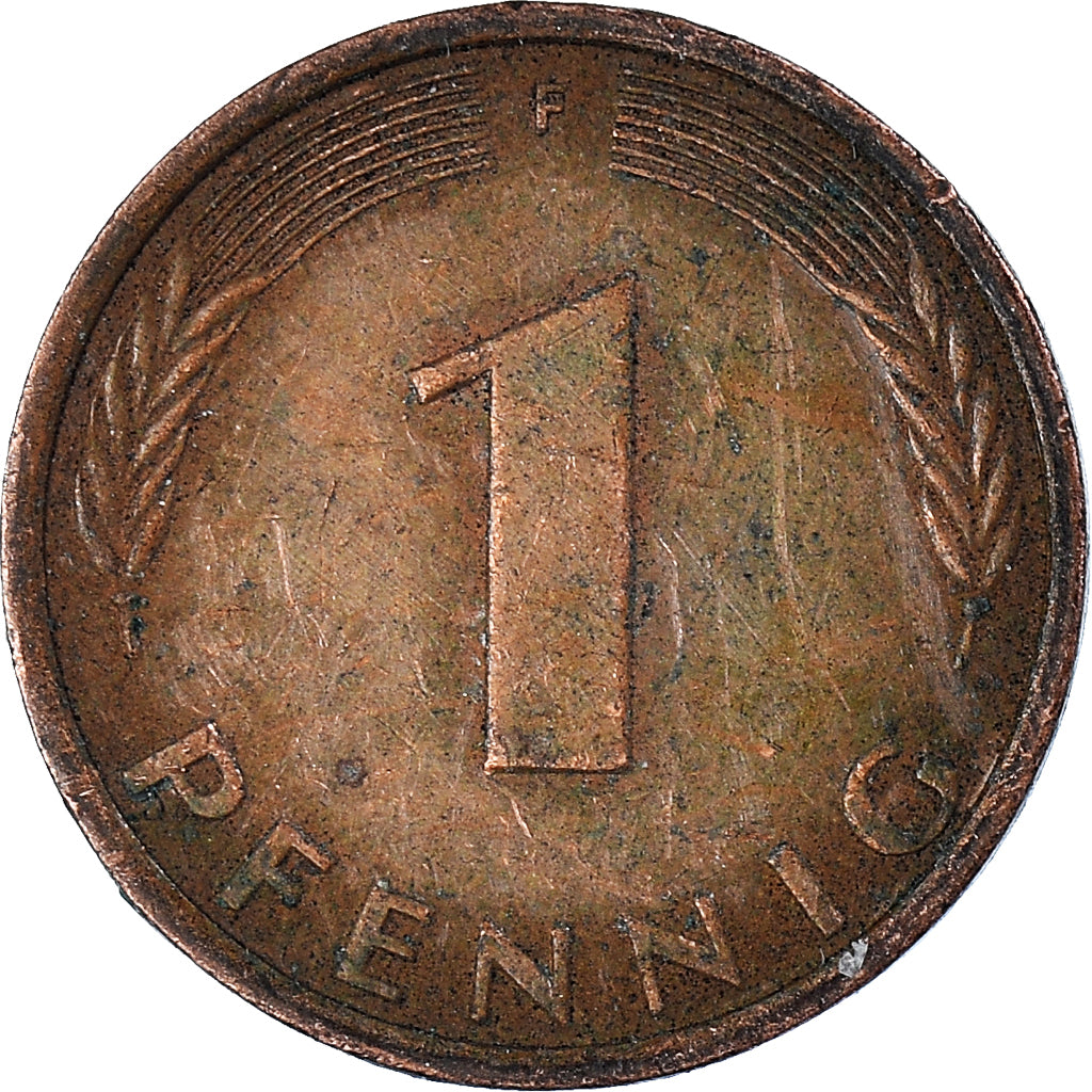 Moneda, ALEMANIA - REPÚBLICA FEDERAL, Pfennig, 1977