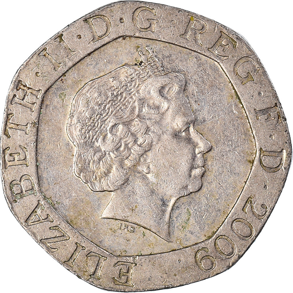 Coin, Great Britain, 20 Pence, 2009