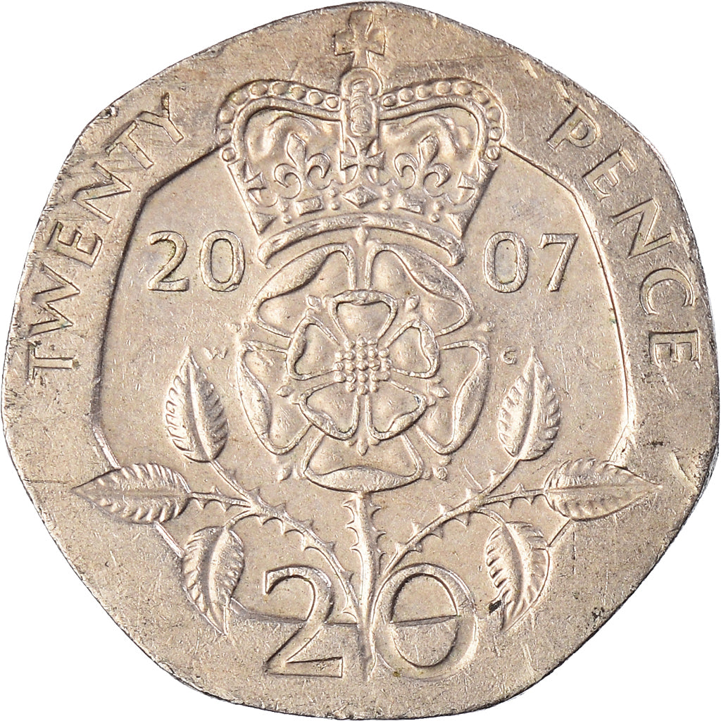 Moneta, Wielka Brytania, 20 Pence, 2007