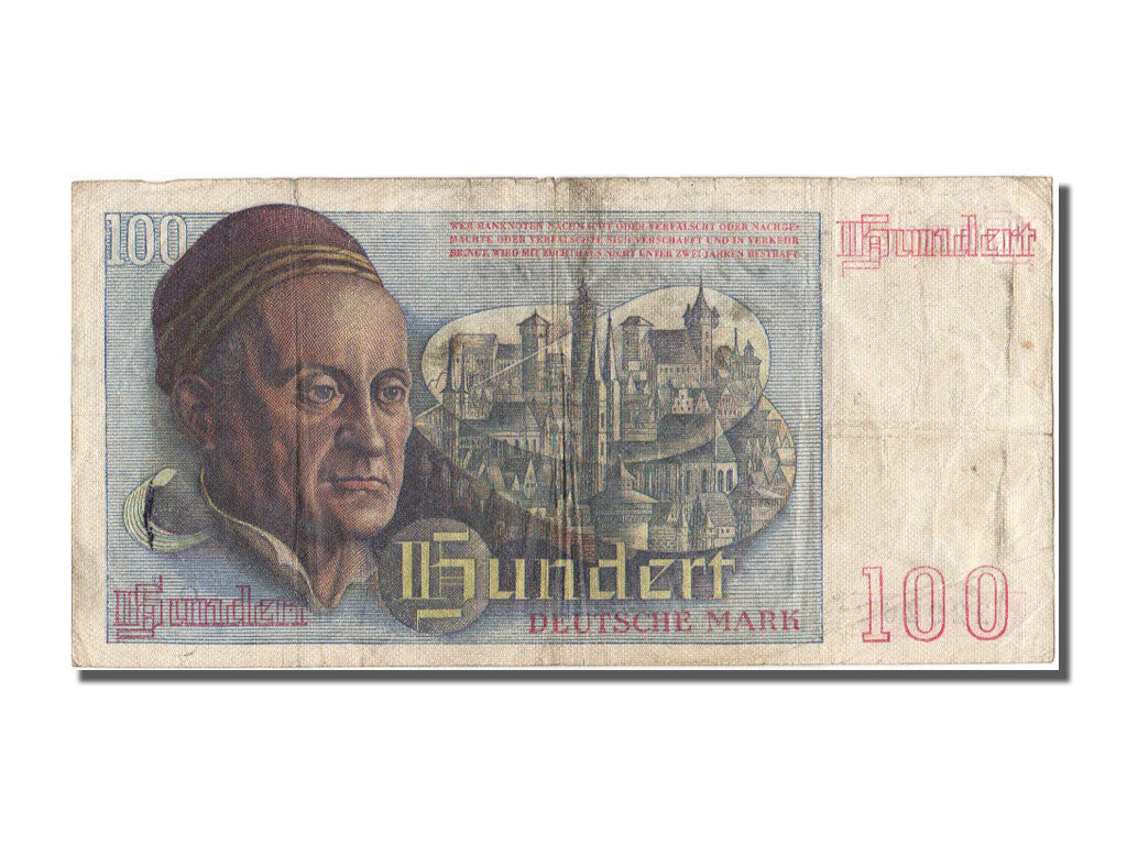 Germany, 100 Deutsche Mark, 1948, 1948-12-09, VF(20-25), Q.10