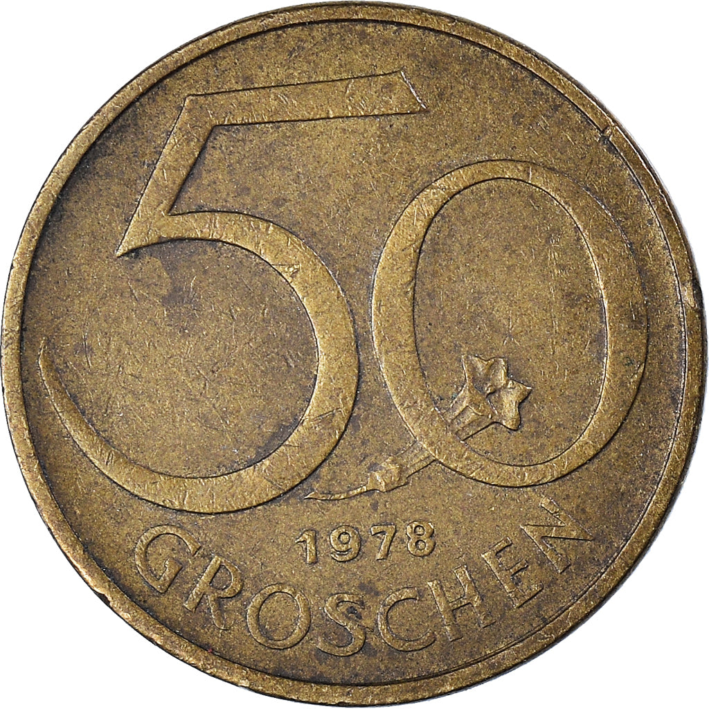 Coin, Austria, 50 Groschen, 1978