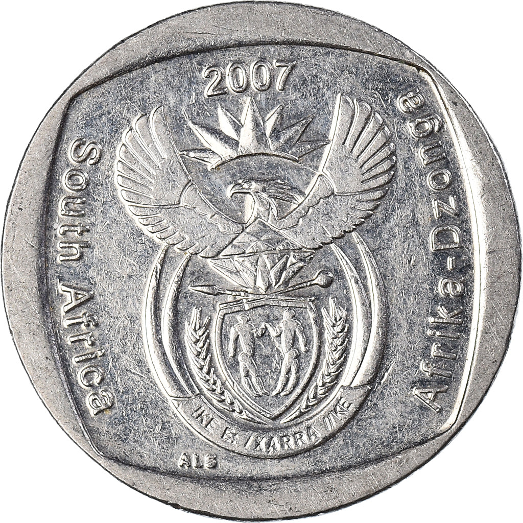 Münze, Südafrika, 2 Rand, 2007