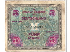 Germany, 5 Mark, 1944, KM #193d, VF(30-35)