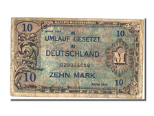Germany, 10 Mark, 1944, KM #194d, VF(20-25)