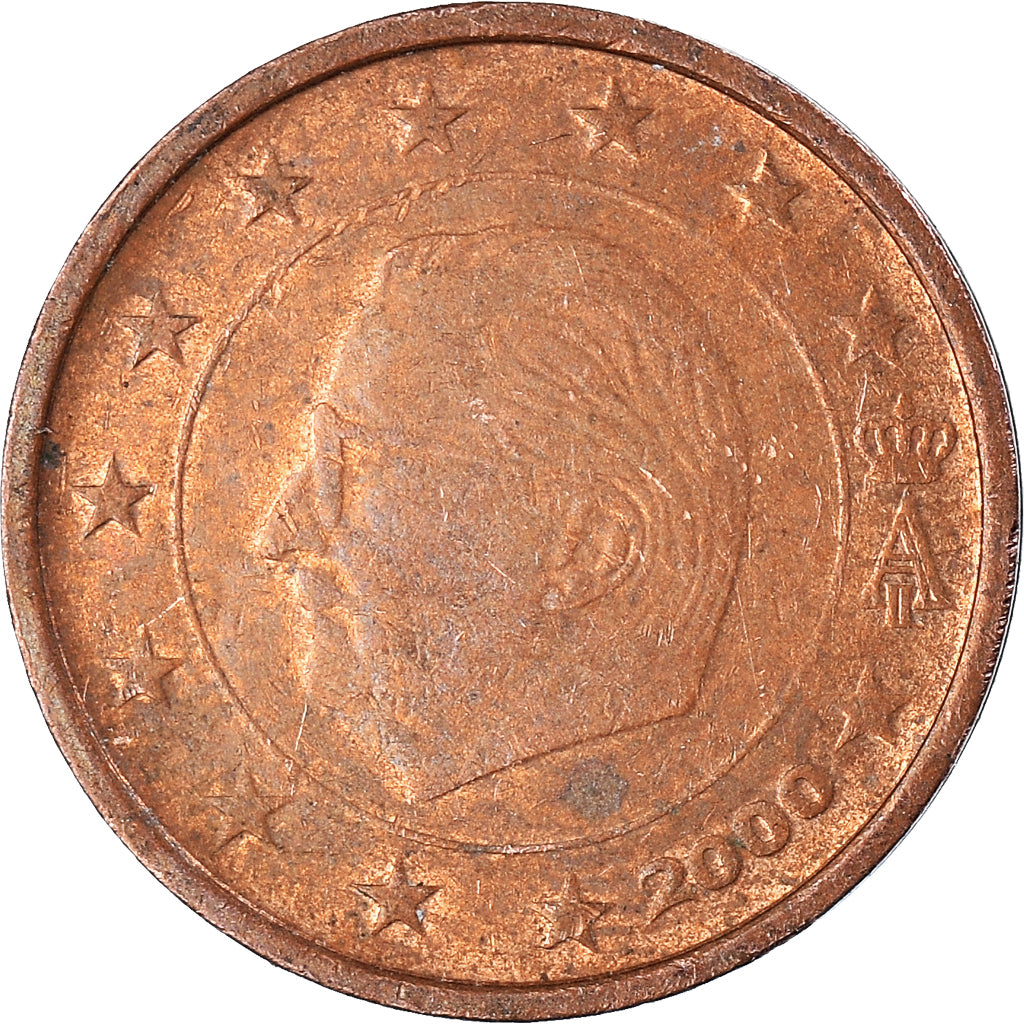 Monnaie, Belgique, 2 Euro Cent, 2000