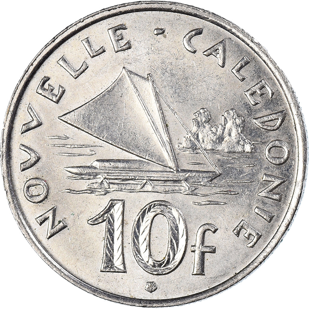 Moeda, Nova Caledónia, 10 Francs, 2007