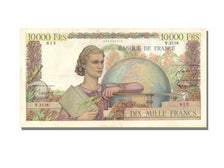 France, 10,000 Francs, 10 000 F 1945-1956 ''Génie Français'', 1951, KM #132d, 19