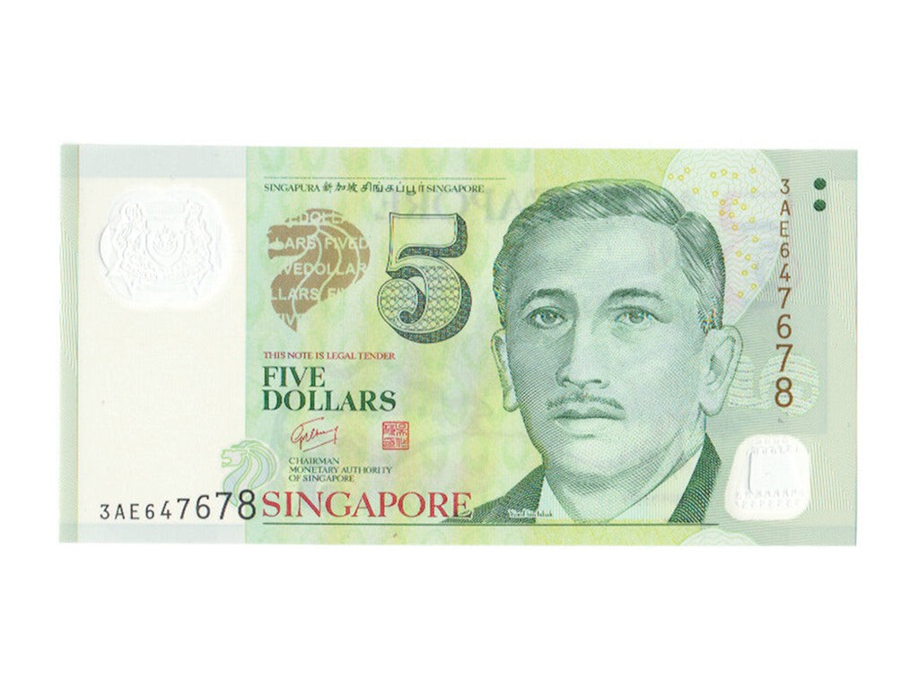 Singapore, 5 Dollars, 2005, KM #47, UNC(65-70), 3AE