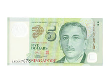 Singapore, 5 Dollars, 2005, KM #47, UNC(65-70), 3AE