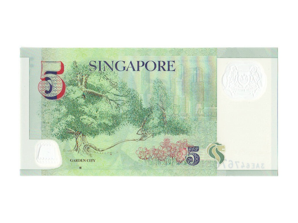 Singapore, 5 Dollars, 2005, KM #47, UNC(65-70), 3AE