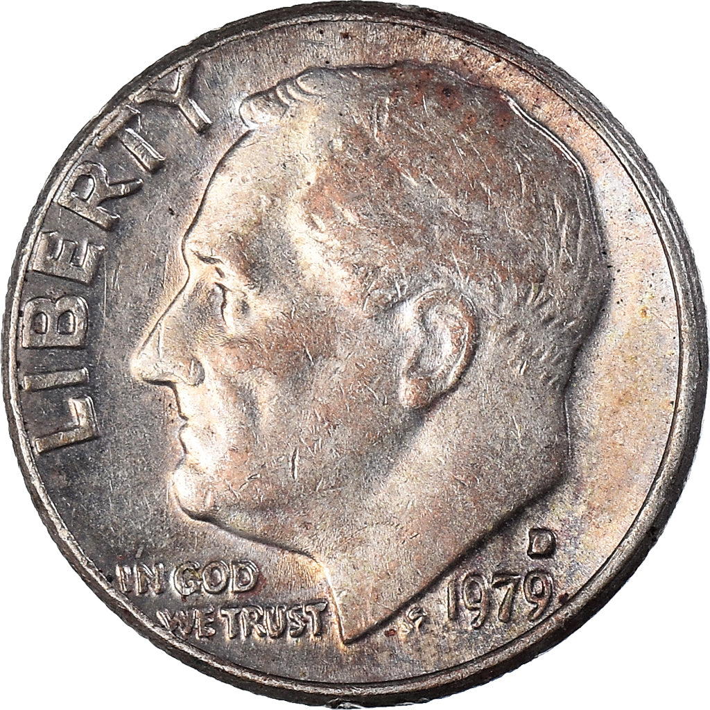 Münze, Vereinigte Staaten, Dime, 1979