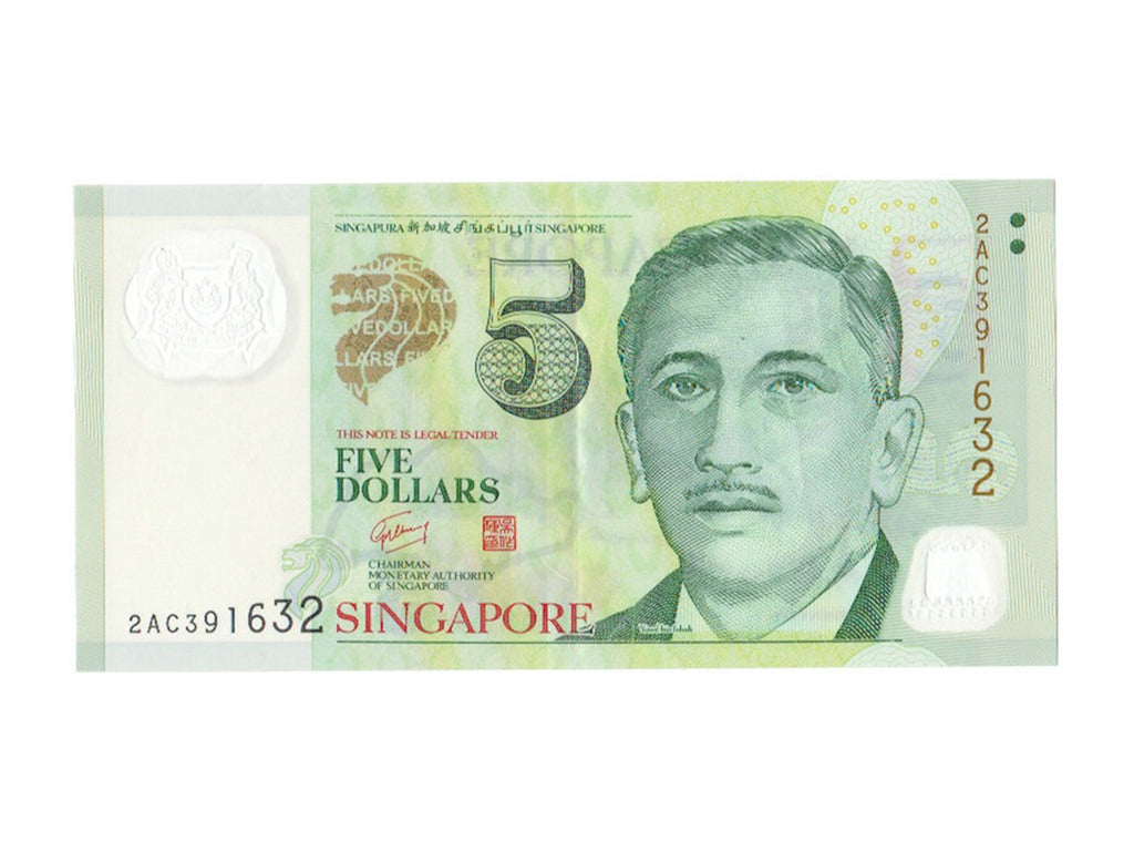 Singapore, 5 Dollars, 2005, SPL