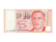 Geldschein, Singapur, 10 Dollars, 2005, VZ
