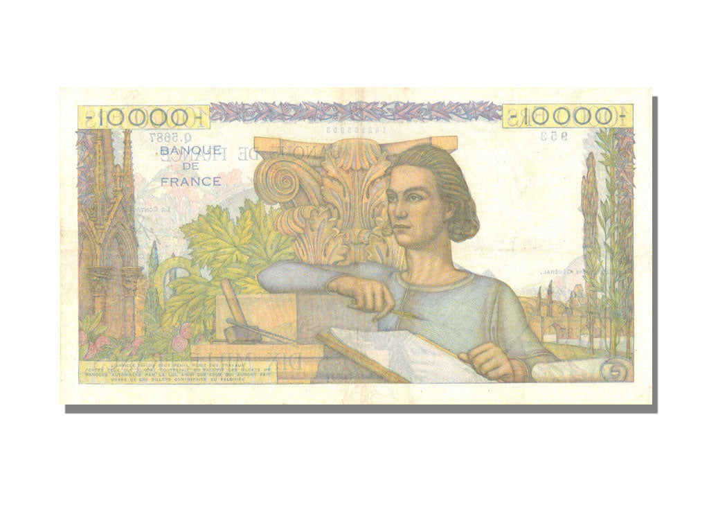 10000 Francs Génie Français type 1945
