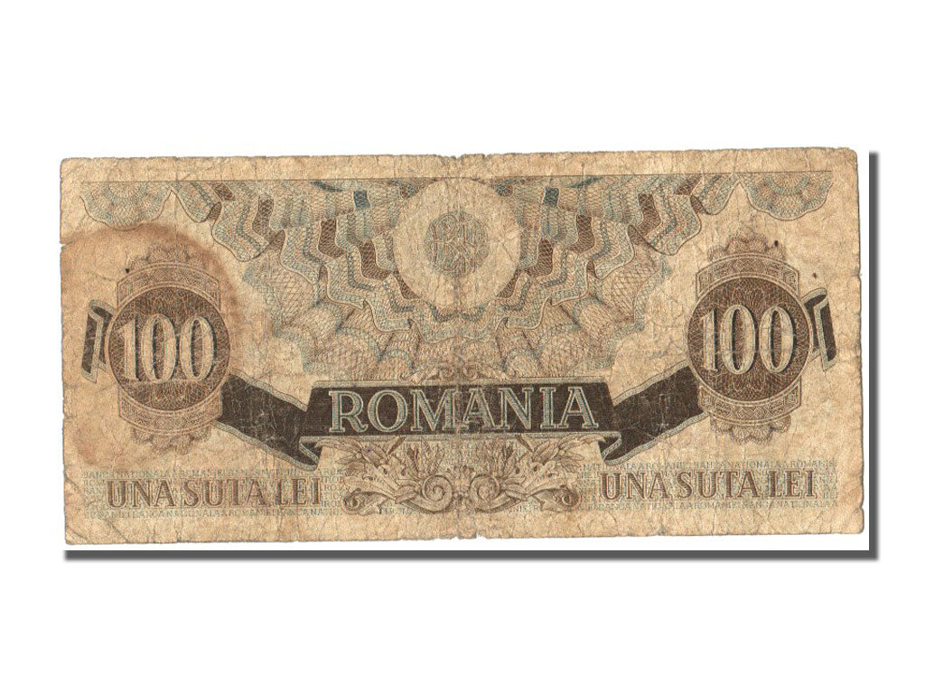 Romania, 100 Lei, 1947, KM #65, 1947-12-05, F(12-15), K.8