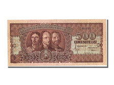 Romania, 500 Lei, 1949, KM #86a, 1949-10-15, AU(50-53), A1