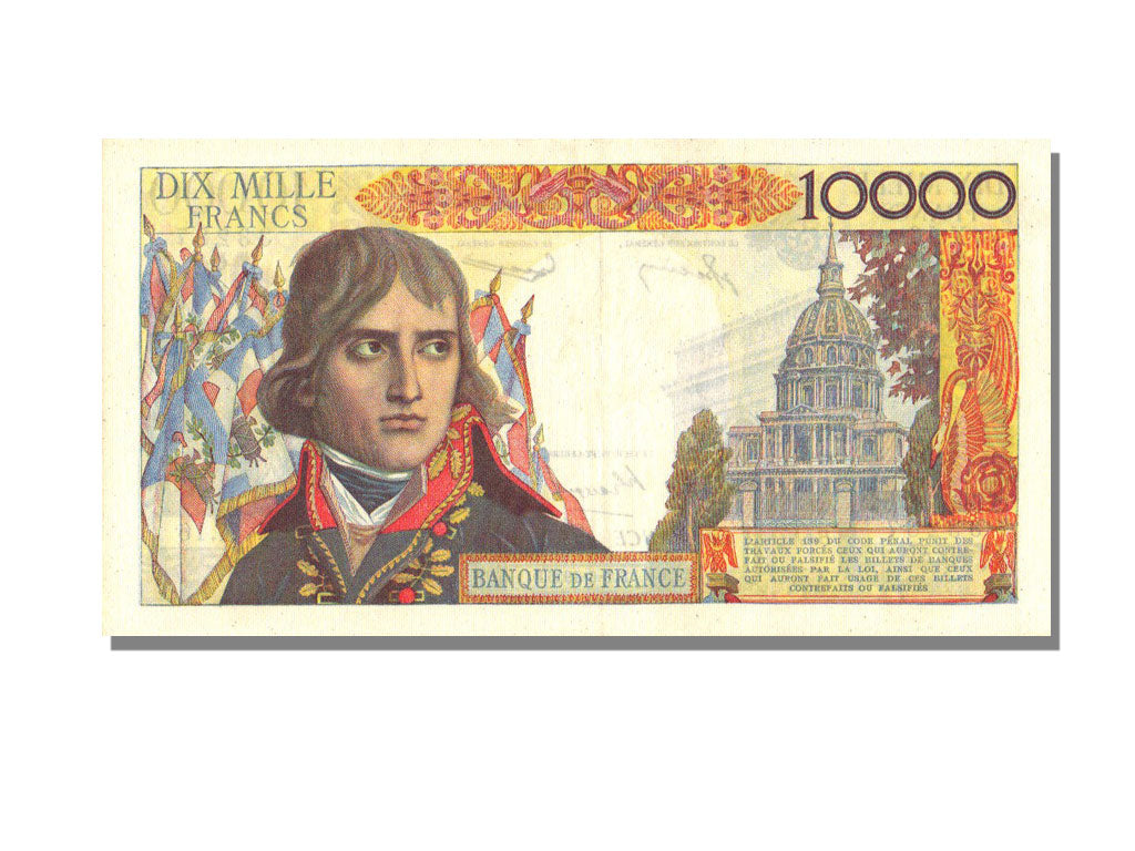 10000 Francs Bonaparte type 1955