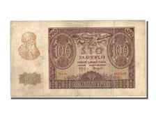 Poland, 100 Zlotych, 1940, KM #97, 1940-03-01, VF(20-25), D