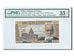 Banknote, France, 5 Nouveaux Francs on 500 Francs, 1955-1959 Overprinted with