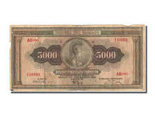Greece, 500 Drachmai, 1932, KM #102a, 1932-10-01, VF(20-25), AB