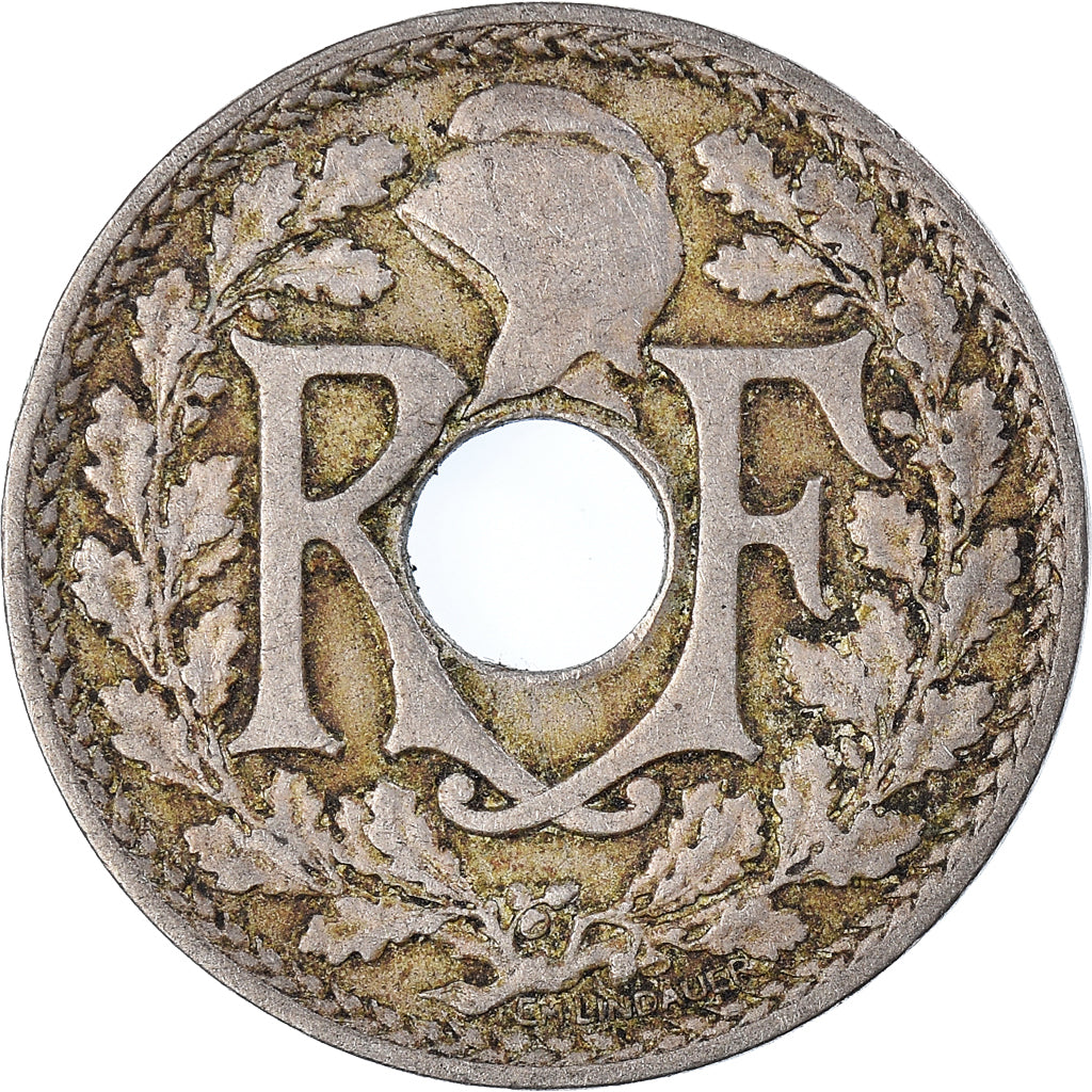 Moneta, Francia, 25 Centimes, 1917