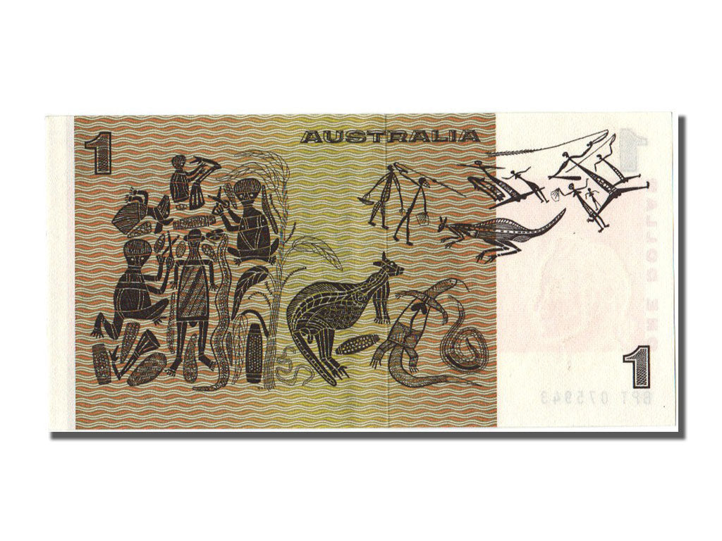 Banconote, Australia, 1 Dollar, 1974, BB+