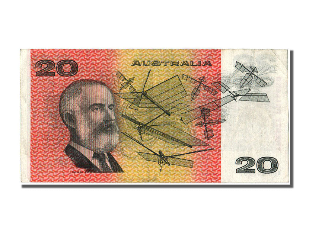 Australia, 20 Dollars, 1974, KM #46a, EF(40-45), XHK