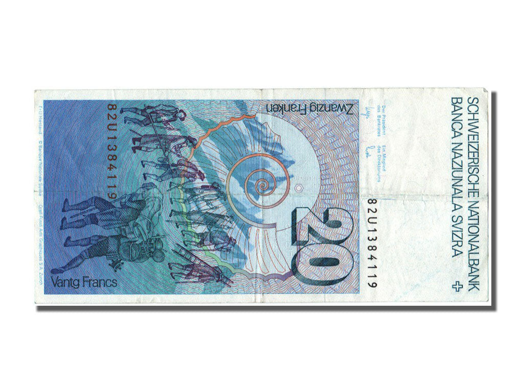 Suisse, 20 Francs type Horace-Bénédict