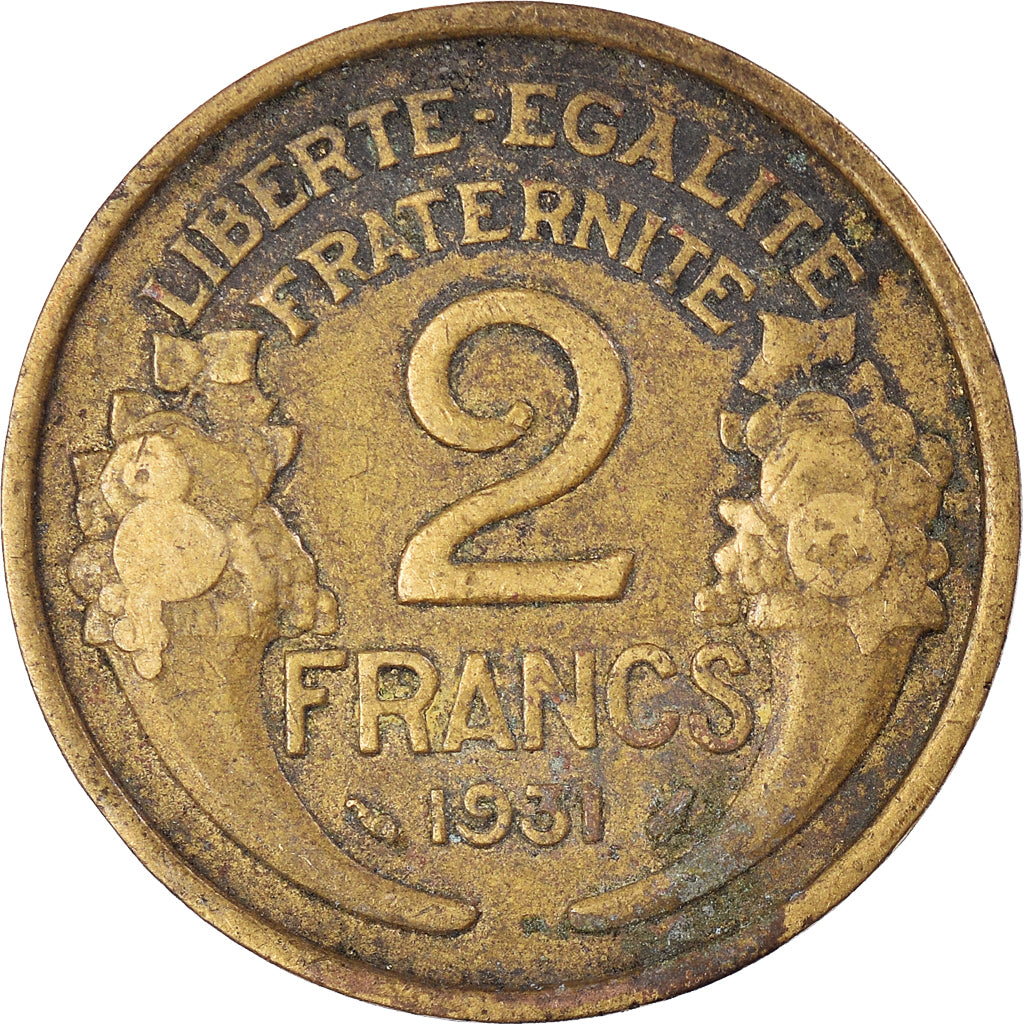 Moneda, Francia, 2 Francs, 1931