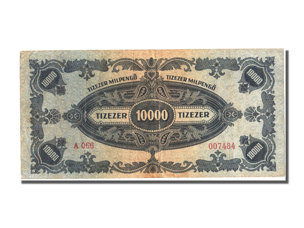Banknote, Hungary, 10,000 Milpengö, 1946, EF(40-45)