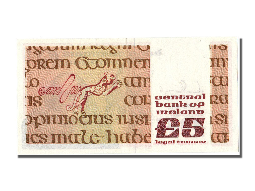 Banknote, Ireland - Republic, 5 Pounds, 1988, 1988-09-14, AU(55-58)
