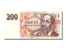 Banknote, Czech Republic, 200 Korun, 1993, UNC(60-62)