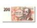 Geldschein, Tschechische Republik, 200 Korun, 1993, VZ+