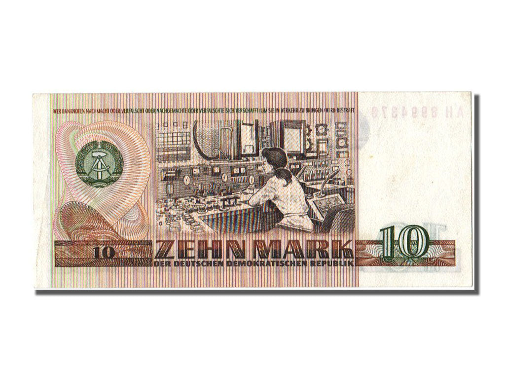 Germany - Democratic Republic, 10 Mark, 1971, KM #28b, UNC(60-62), AH