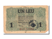 Romania, 1 Leu, 1917, KM #M3, F(12-15), D