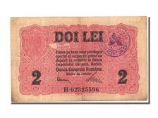 Romania, 2 Lei, 1917, KM #M4, EF(40-45), H
