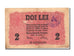 Romania, 2 Lei, 1917, KM #M4, EF(40-45), H