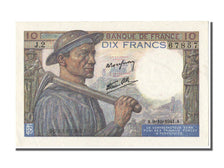 France, 10 Francs, 10 F 1941-1949 ''Mineur'', 1941, KM #99b, 1941-10-09,...