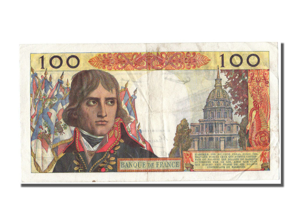 France, 100 Nouveaux Francs, 100 NF 1959-1964 ''Bonaparte'', 1959, KM #144a,...