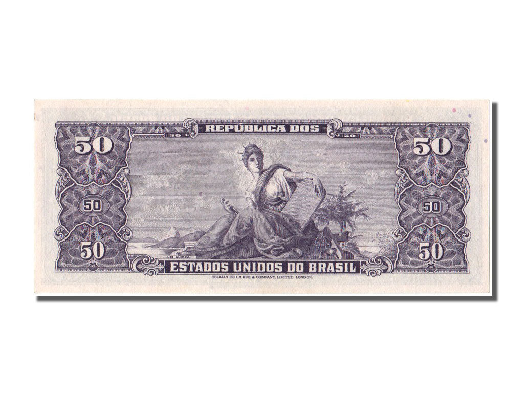 Brazil, 5 Centavos on 50 Cruzeiros, 1966, KM #184b, UNC(65-70), 1881A