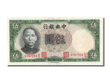 Cina, 5 Yüan, 1936, FDS