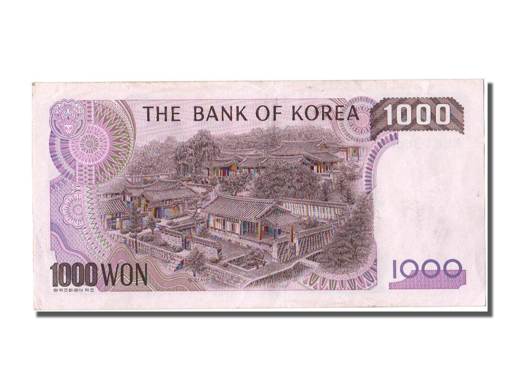 Banknote, South Korea, 1000 Won, 1983, EF(40-45)