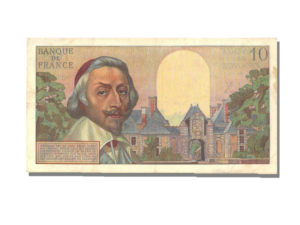 Francia, 10 Nouveaux Francs, 10 NF 1959-1963 ''Richelieu'', 1960, KM:142a, 19...