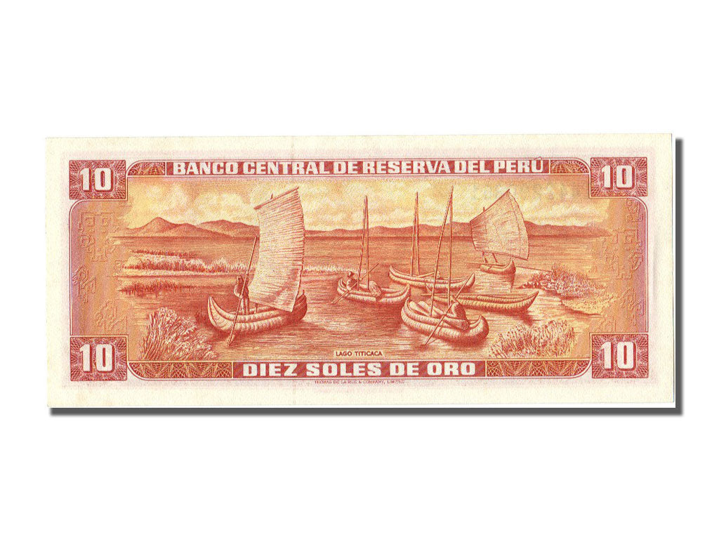 Peru, 10 Soles de Oro, 1968, KM #93a, 1968-02-23, UNC(65-70), I