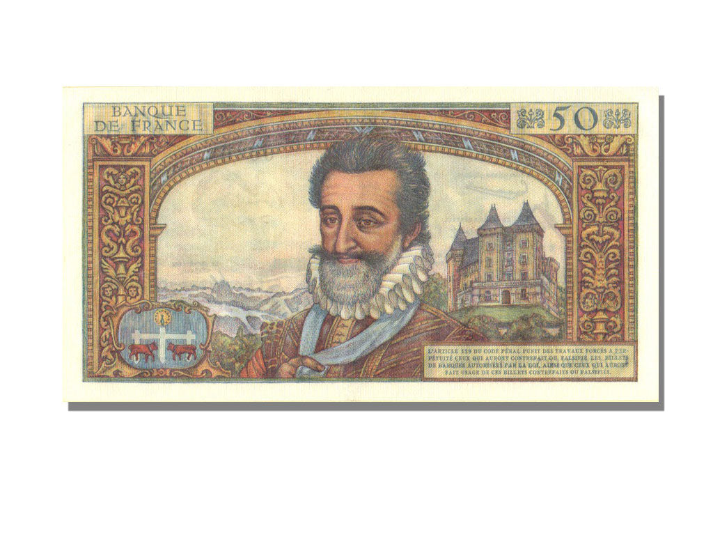 50 Nouveaux Francs Henri IV type 1959