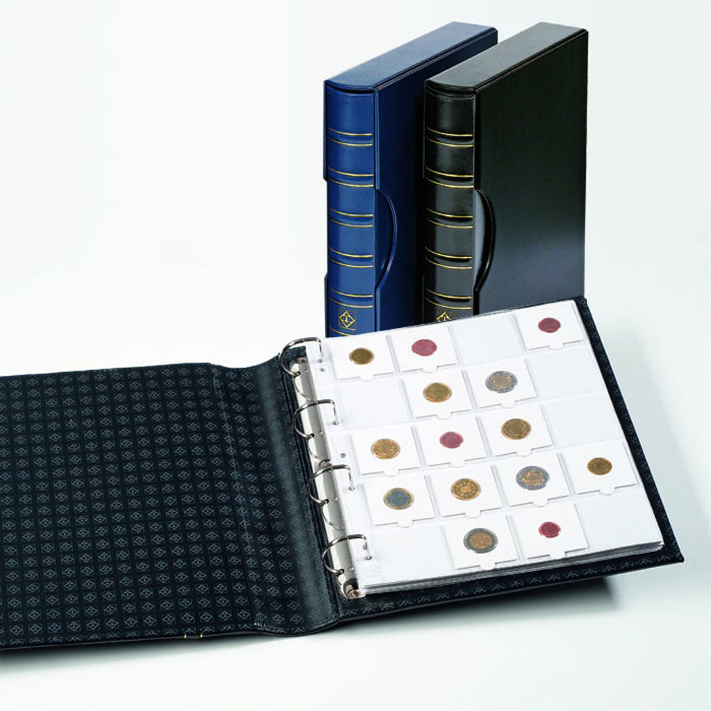 Album, Blue, with slipcase, with 10 pages, Leuchtturm:343348